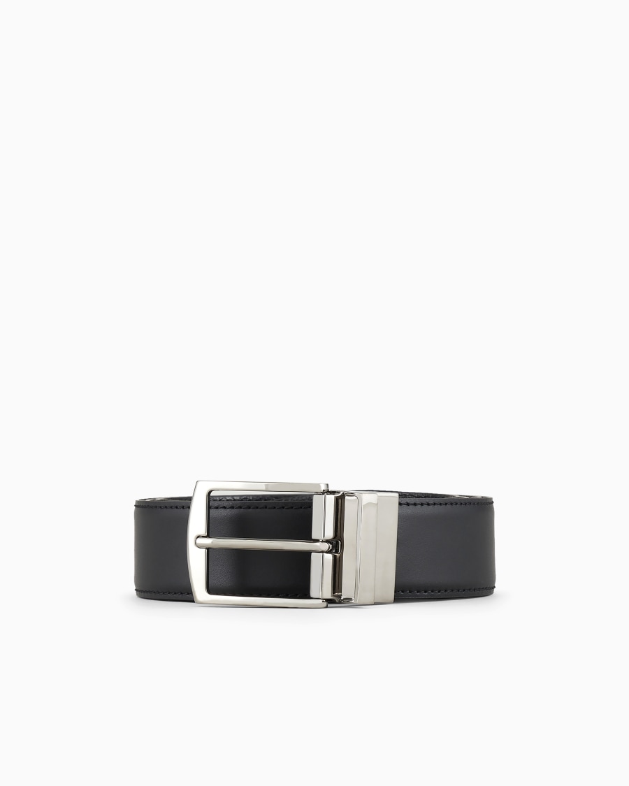 The world of armani CINTURA REVERSIBILE IN PELLE