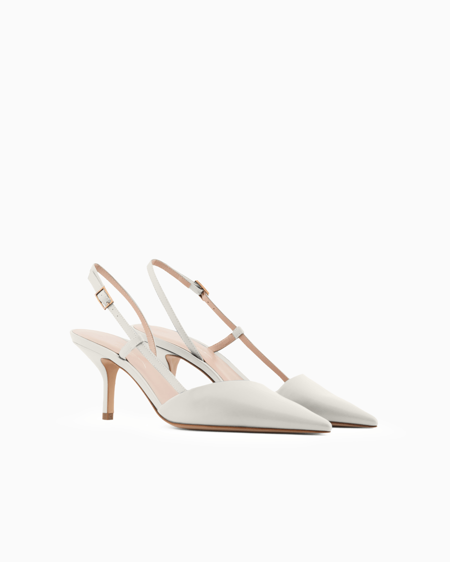 The world of armani SLINGBACK IN PELLE Convenienza
