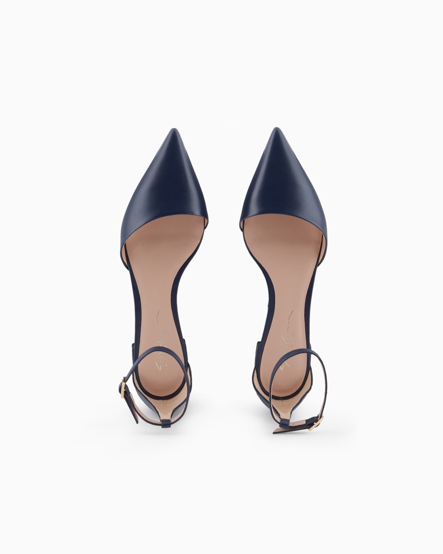 The world of armani BALLERINE CON CINTURINO IN PELLE Novità