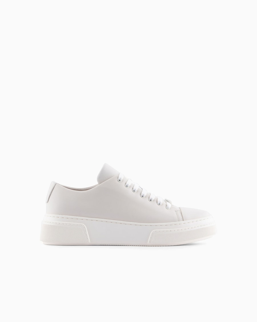 The world of armani SNEAKERS IN PELLE