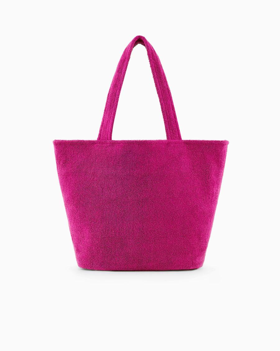 The world of armani BORSA DA MARE IN SPUGNA DI COTONE In Saldo