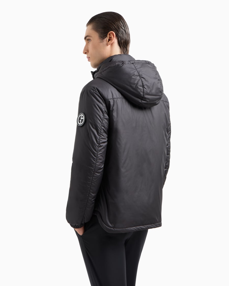 The world of armani BLOUSON CON CAPPUCCIO IMBOTTITO IN PIUMA D'OCA ASV Acquista Ora