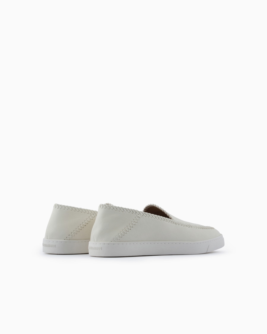 The world of armani GALLERIA 3 SLIP-ON IN NAPPA Fino Al -60%