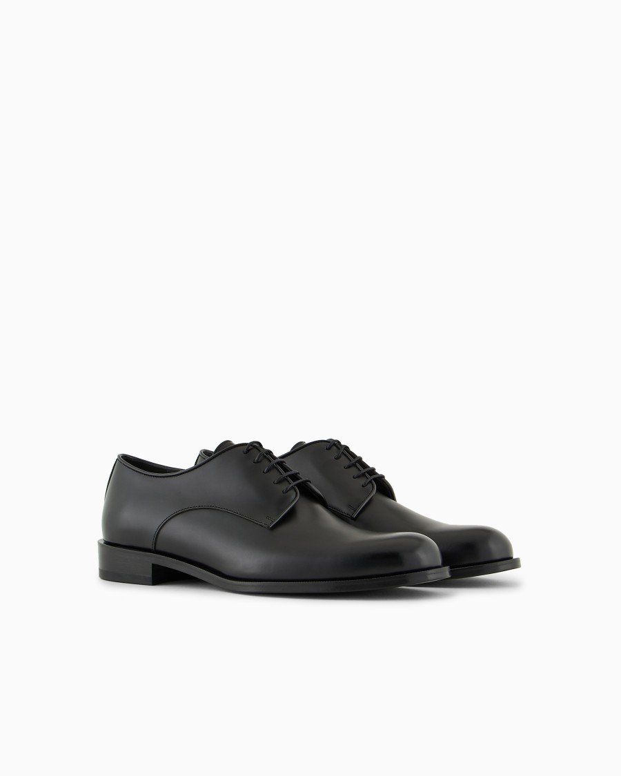 The world of armani DERBY IN PELLE Sconto