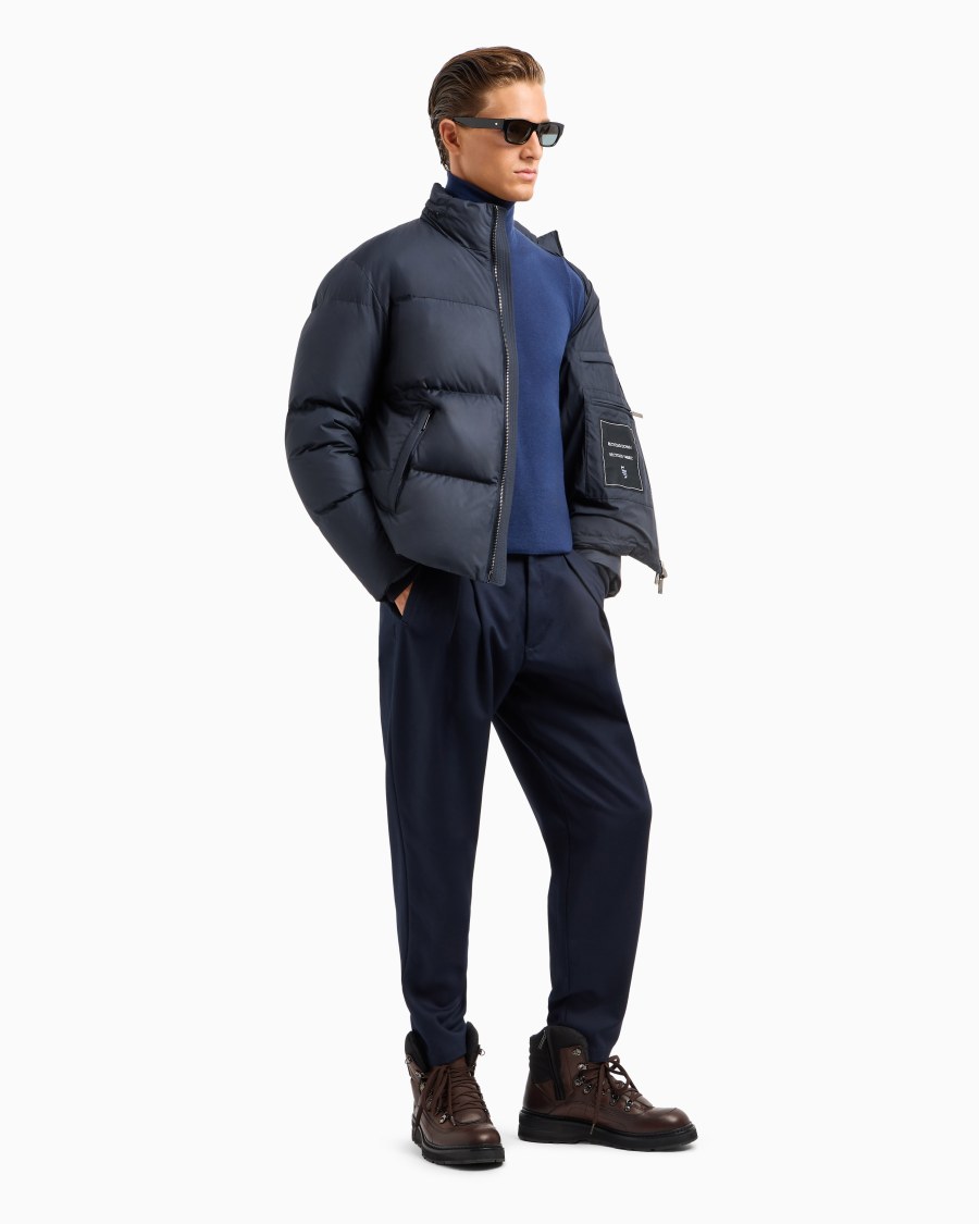 The world of armani BOMBER IMBOTTITO IN PIUMA D'OCA Outlet