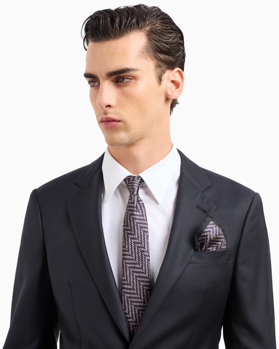 The world of armani POCHETTE DA TASCHINO IN SETA STAMPATA ASV I Più Venduti