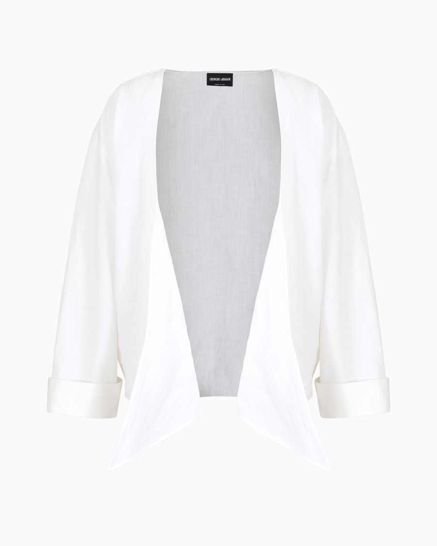 The world of armani CAMICIA DA ANNODARE IN CANAPA ASV
