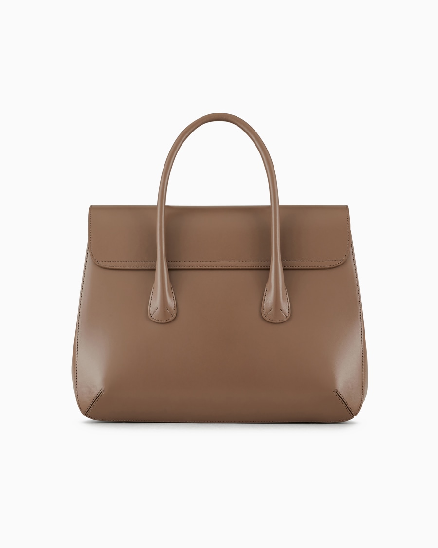 The world of armani BAULETTO GRANDE LA PRIMA IN PELLE PALMELLATA Outlet