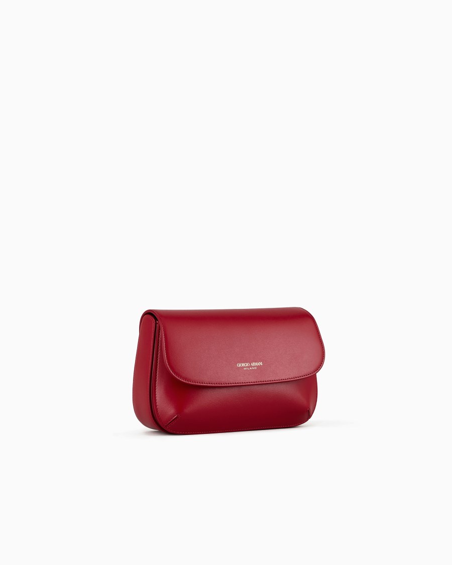 The world of armani BORSA PICCOLA LA PRIMA IN PELLE PALMELLATA CON TRACOLLA Vendita Economica