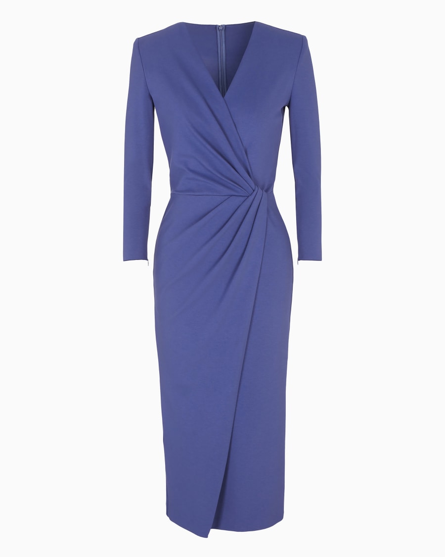 The world of armani ABITO LONGUETTE IN MISTO VISCOSA PUNTO MILANO