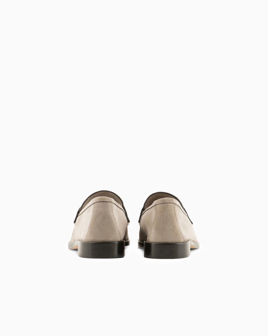 The world of armani MOCASSINI IN SUEDE Presa