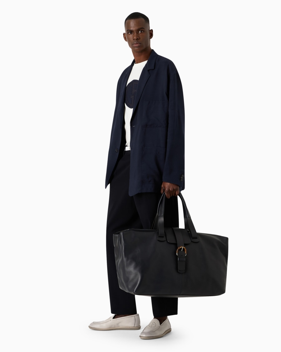 The world of armani PANTALONI A UNA PINCE IN LANA VERGINE Online