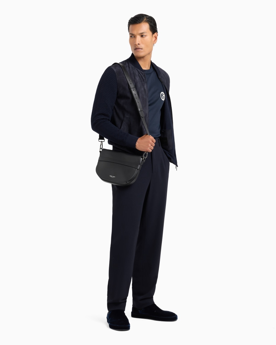 The world of armani T-SHIRT GIROCOLLO IN INTERLOCK DI COTONE I Più Venduti
