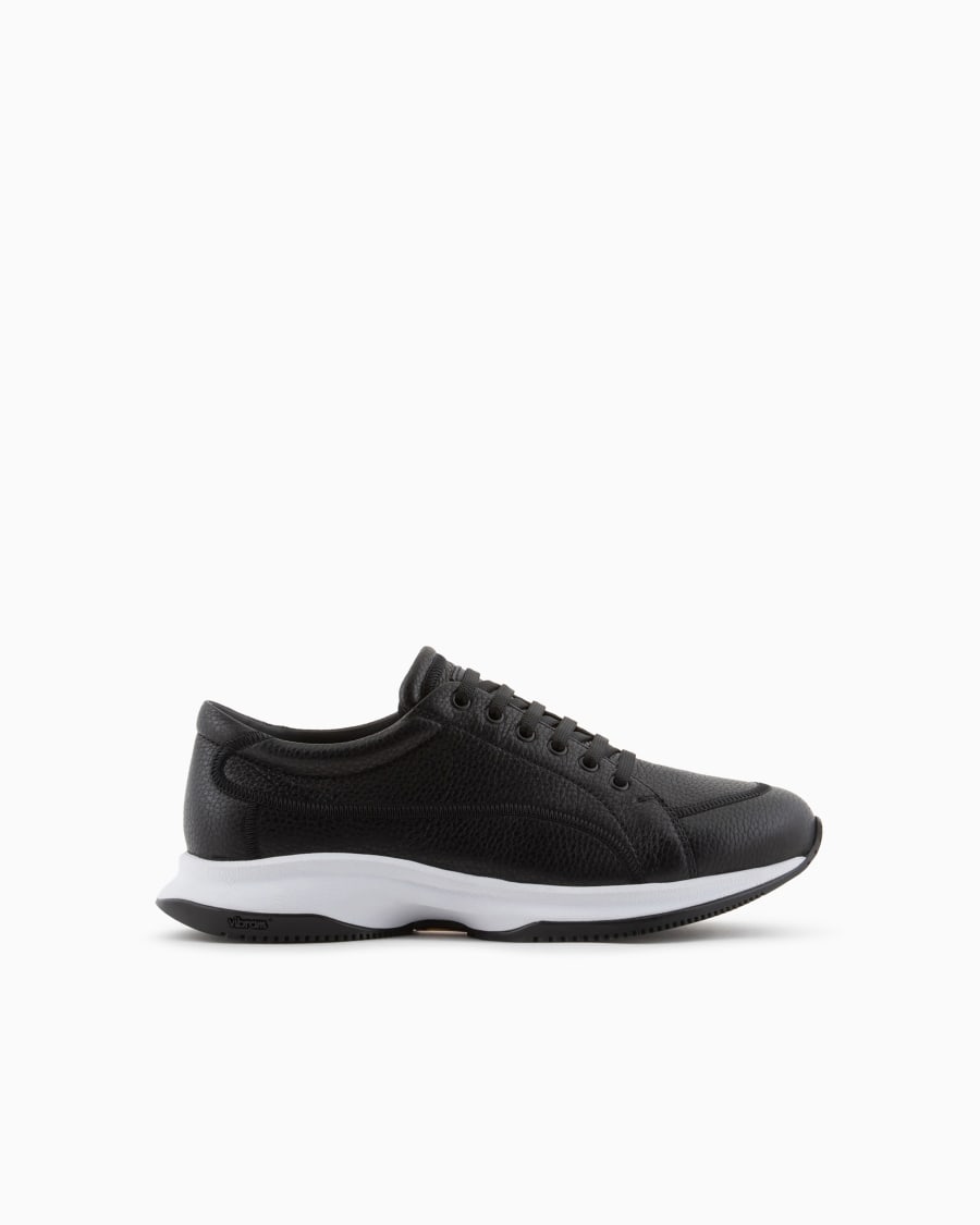 The world of armani SNEAKERS IN CERVO E PELLE