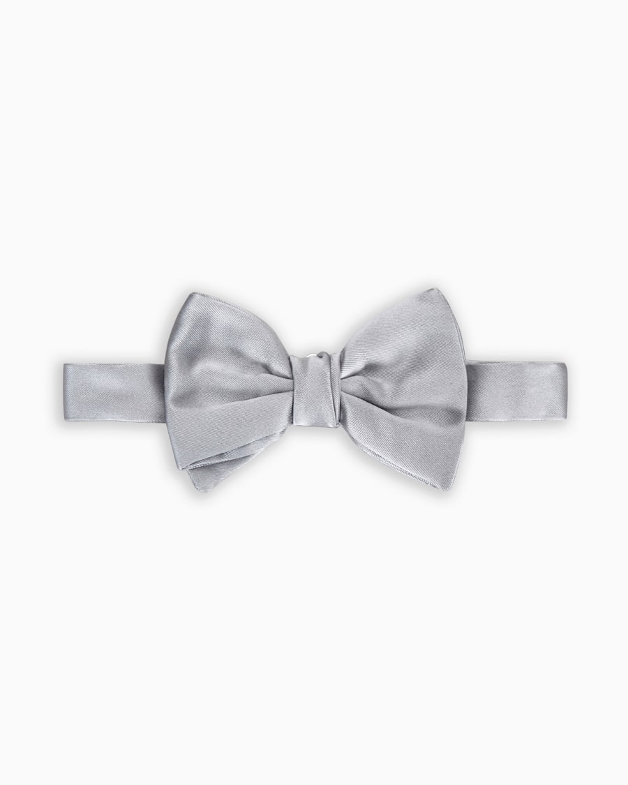 The world of armani PAPILLON ANNODATO IN PURA SETA