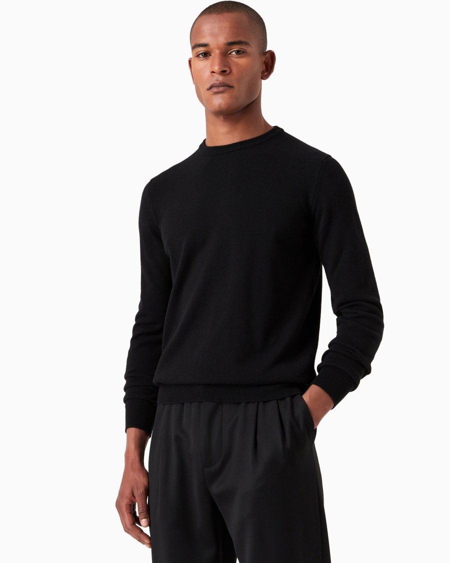 The world of armani MAGLIA GIROCOLLO IN CASHMERE Promozione