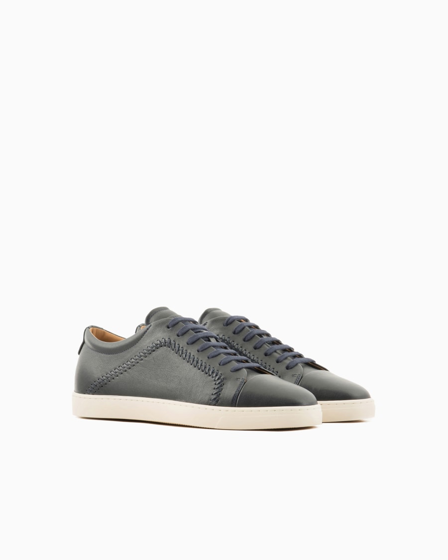 The world of armani SNEAKERS IN NAPPA Soddisfazione Garantita