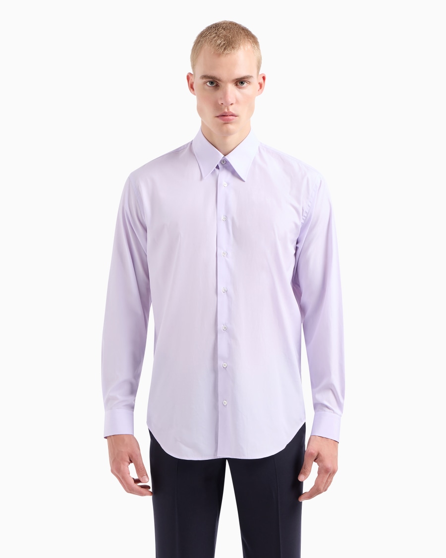 The world of armani CAMICIA REGULAR FIT IN COTONE Qualità Garantita