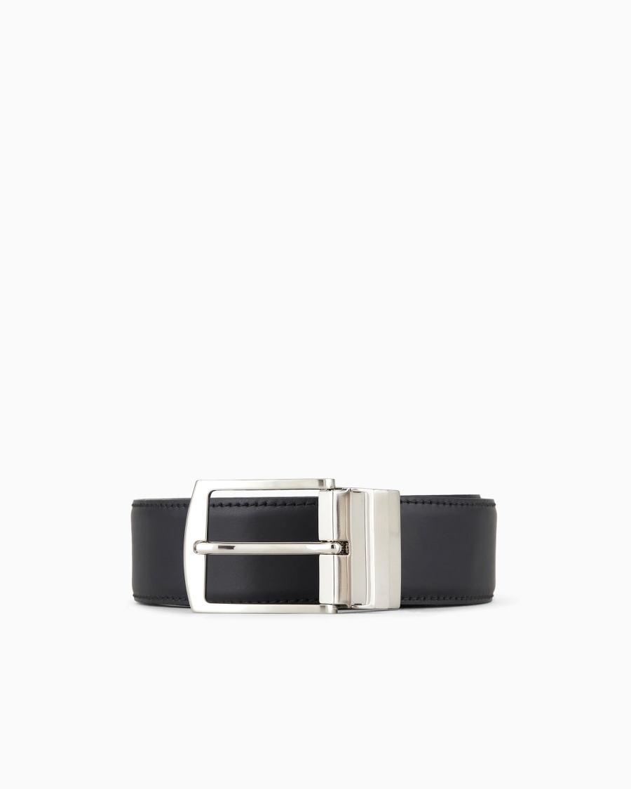 The world of armani CINTURA REVERSIBILE IN PELLE
