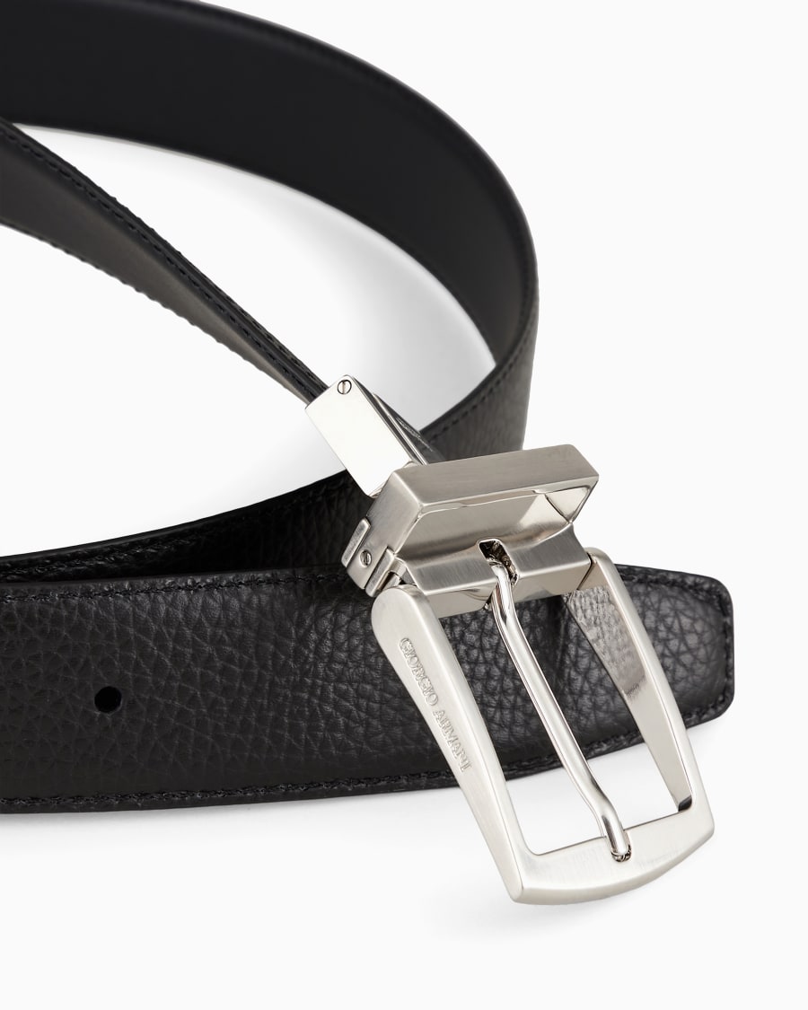 The world of armani CINTURA REVERSIBILE IN PELLE Shopping Online