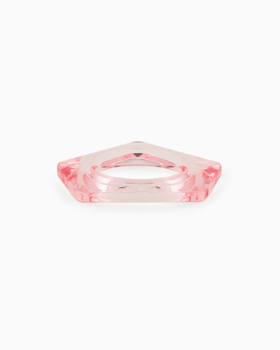 The world of armani BRACCIALE RIGIDO SFACCETTATO