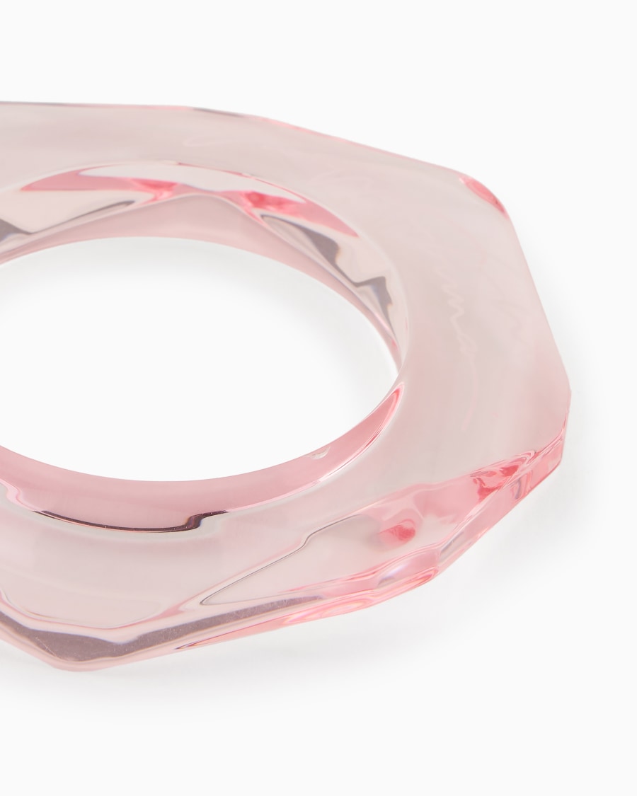 The world of armani BRACCIALE RIGIDO SFACCETTATO Presa