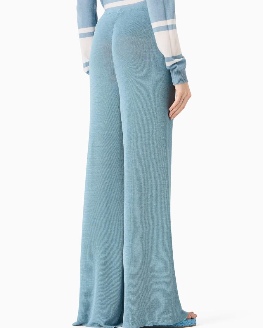 The world of armani PANTALONI IN MAGLIA DI MISTO VISCOSA I Più Venduti