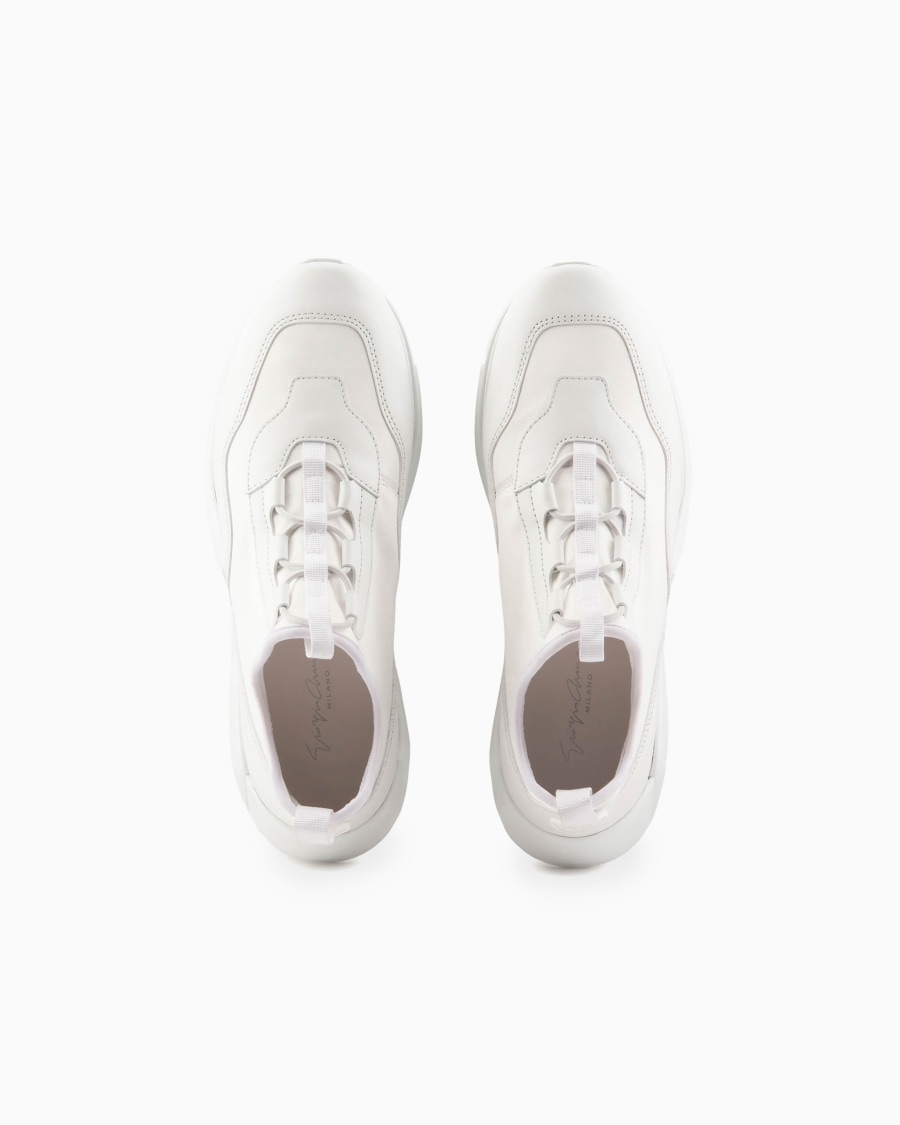 The world of armani SNEAKERS IN TESSUTO TECNICO E PELLE 2025