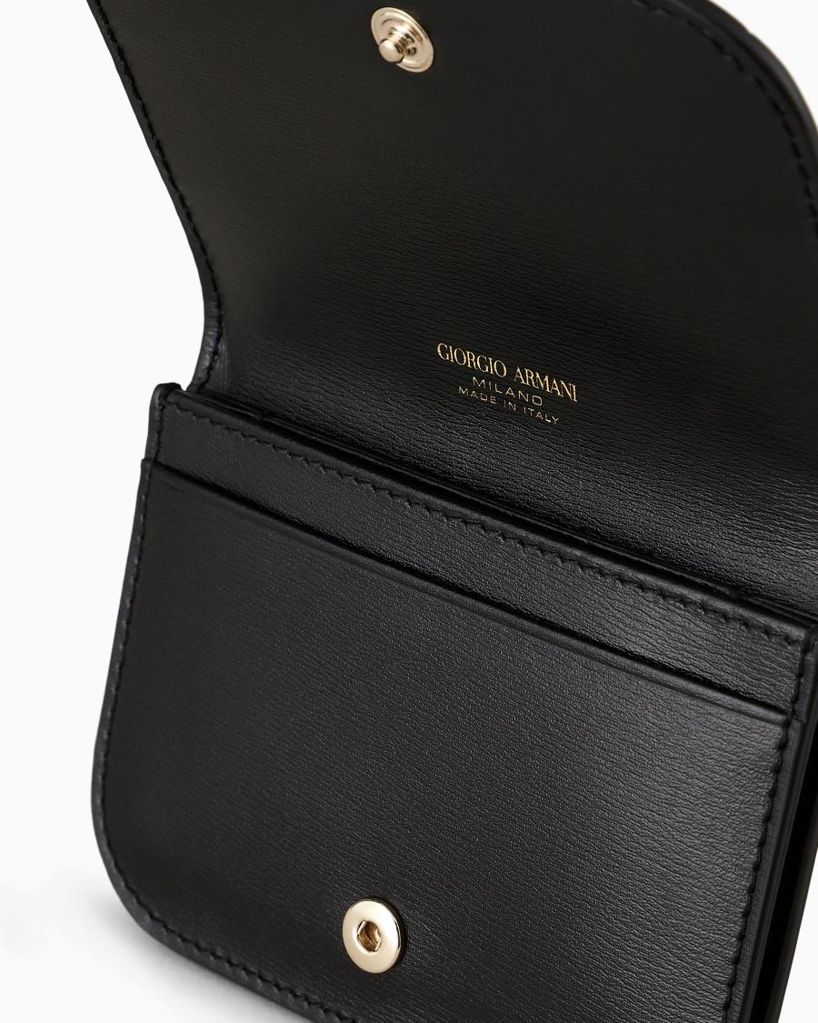 The world of armani PORTACARTE LA PRIMA IN PELLE PALMELLATA Vendita