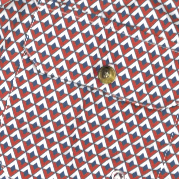 Ulturale Costume con pattern rombi rosso bianco e blu – Ulturale Enormi sconti