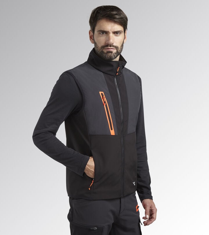 Utility Diadora VEST SOFTSHELL HYBRID Gilet da lavoro In Linea