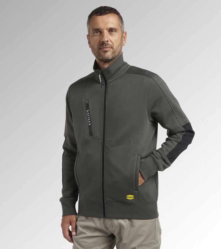 Utility Diadora SWEATSHIRT FZ LITEWORK Felpa da lavoro Qualità
