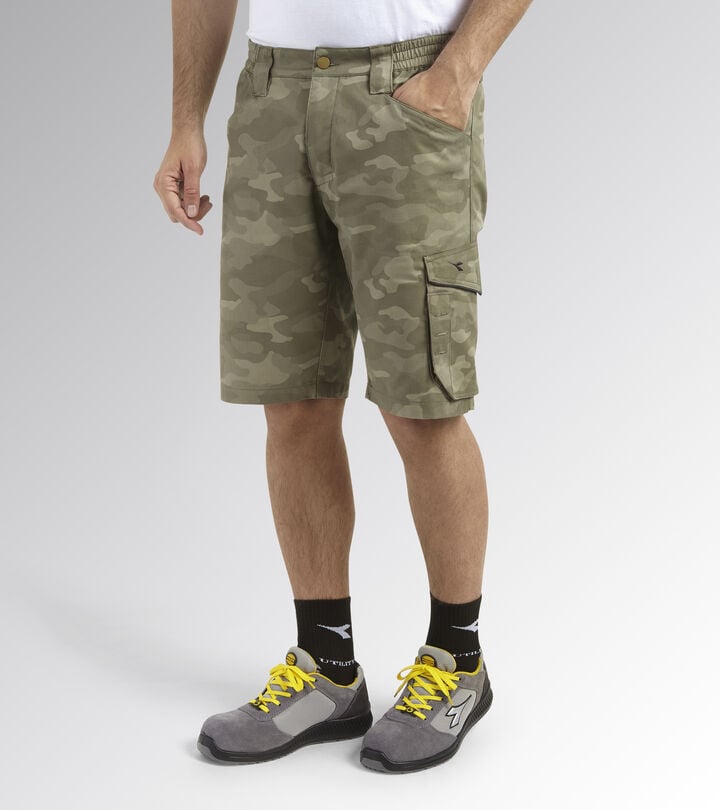 Utility Diadora BERMUDA POLY CAMO Bermuda da lavoro Vendita