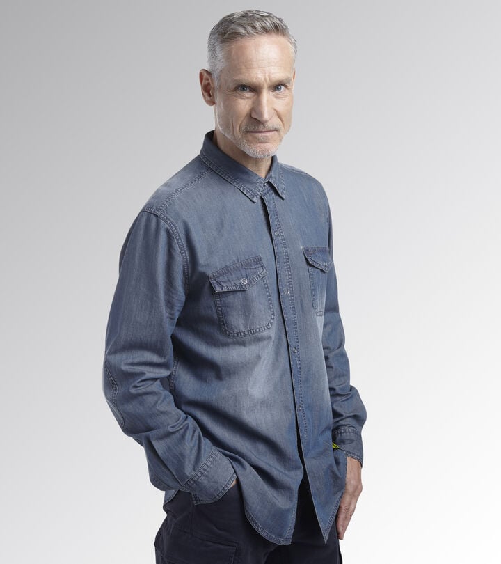 Utility Diadora SHIRT DENIM Camicia da lavoro Vendita Calda