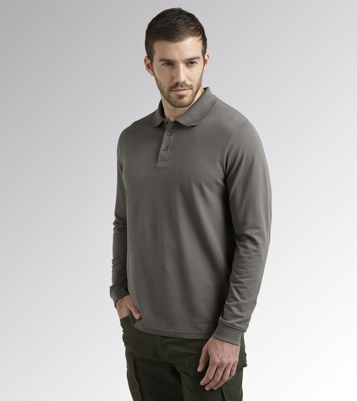 Utility Diadora POLO ML ATLANTIS ORGANIC Polo manica lunga da lavoro Fino Al -60%
