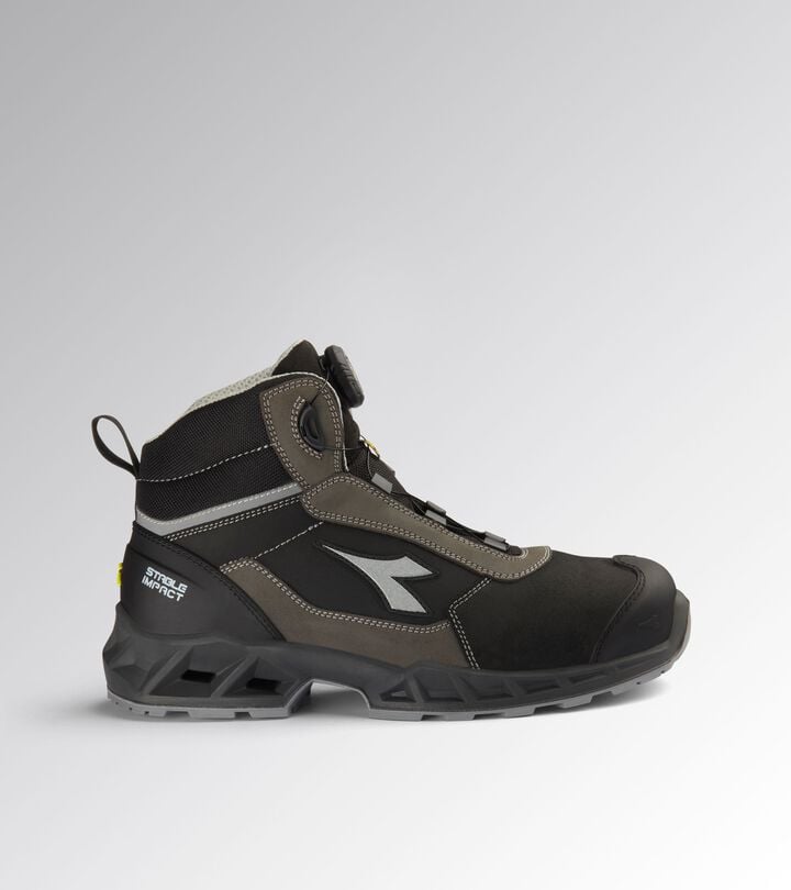 Utility Diadora SHARK ST IMP LEA Q MID S3S FO SR SC ESD Scarpa antinfortunistica alta