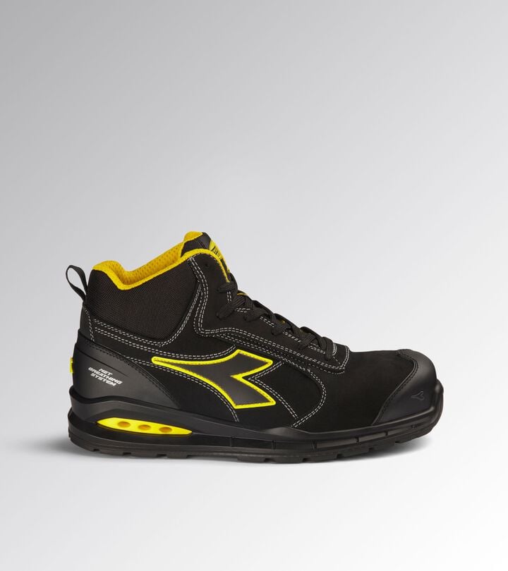 Utility Diadora RUN NET AIRBOX MASTER MID S3S FO SR SC ESD Scarpa antinfortunistica alta