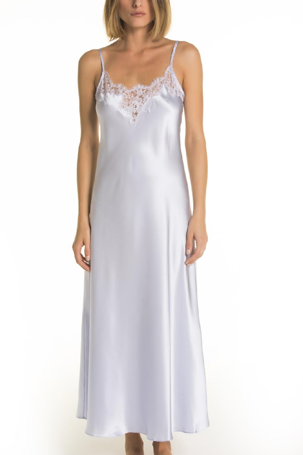 Verdiani Camicia Pura Seta – Lilla In Saldo