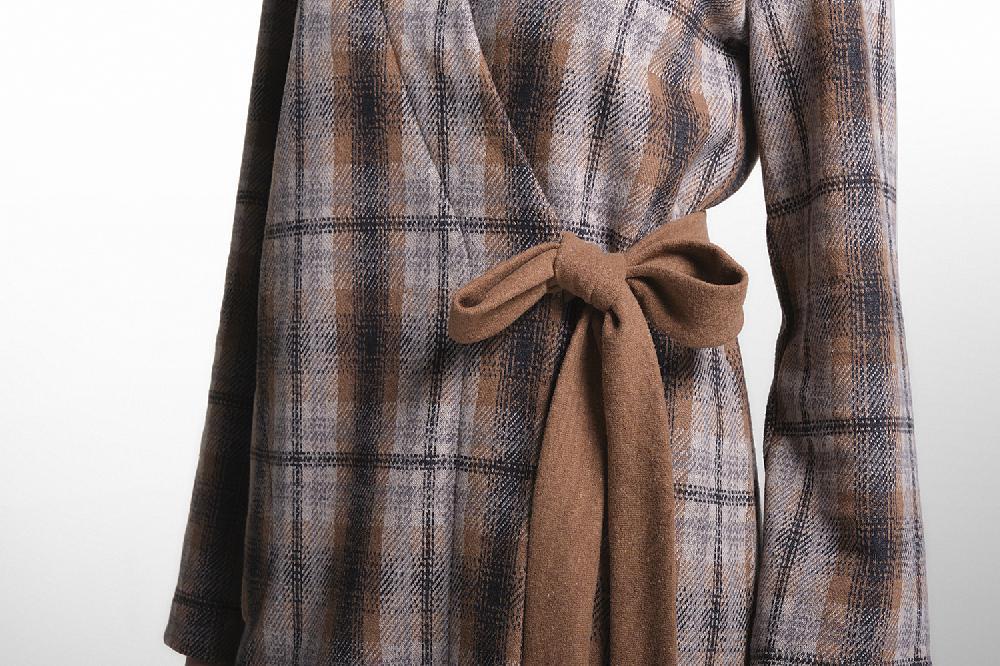 Verdiani Abito Punto Milano Tartan Sconto
