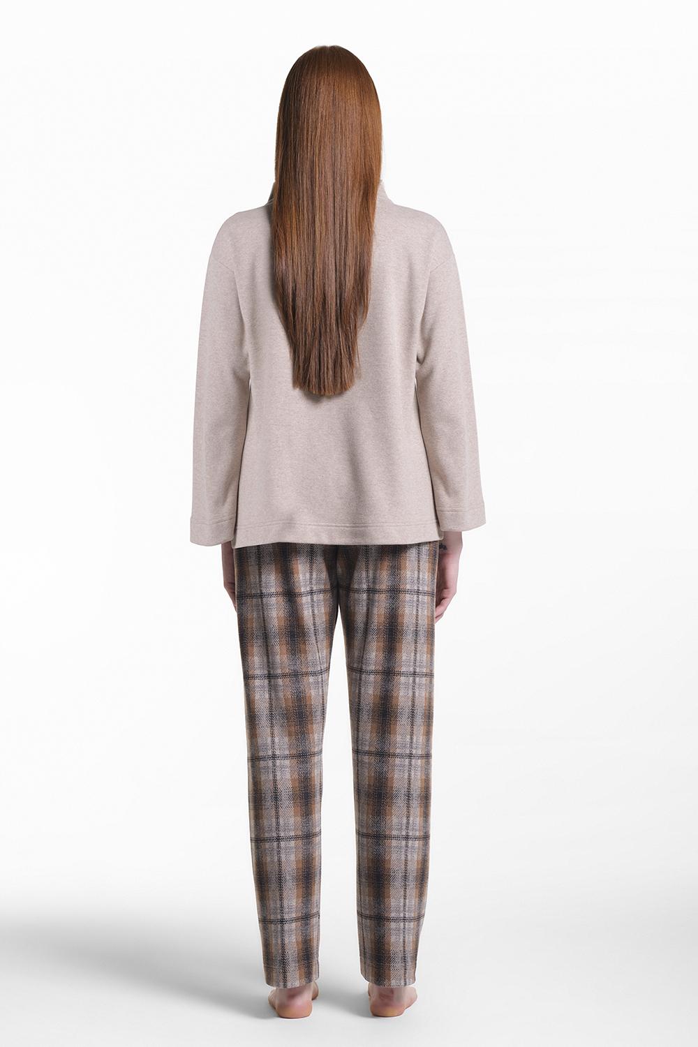 Verdiani Pigiama Punto Milano Tartan Offerta