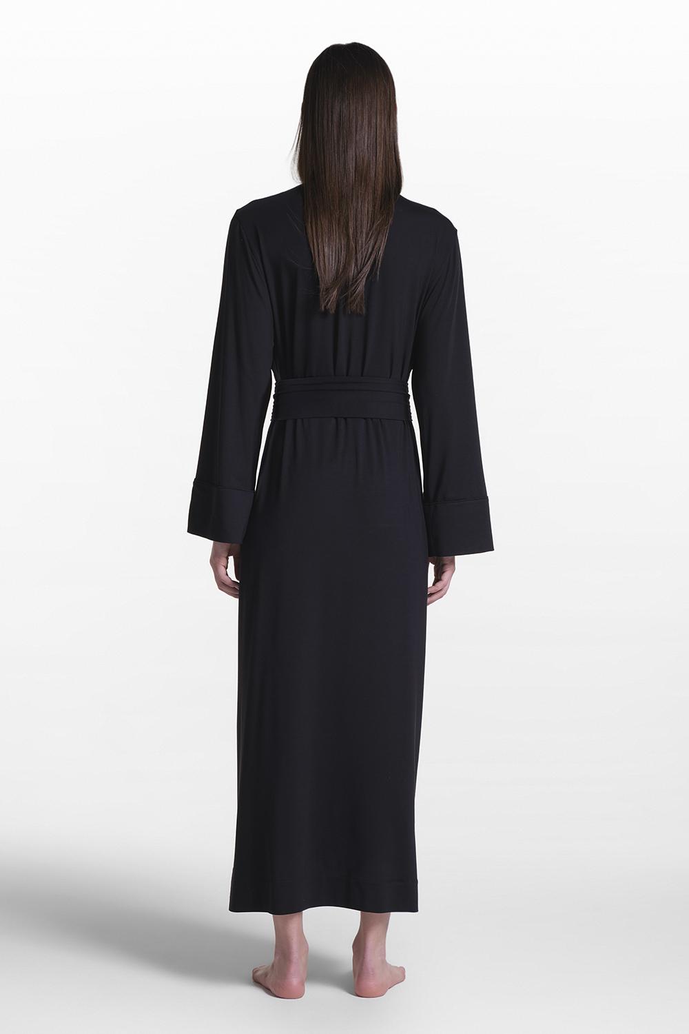 Verdiani Vestaglia Micromodal Tencel In Linea