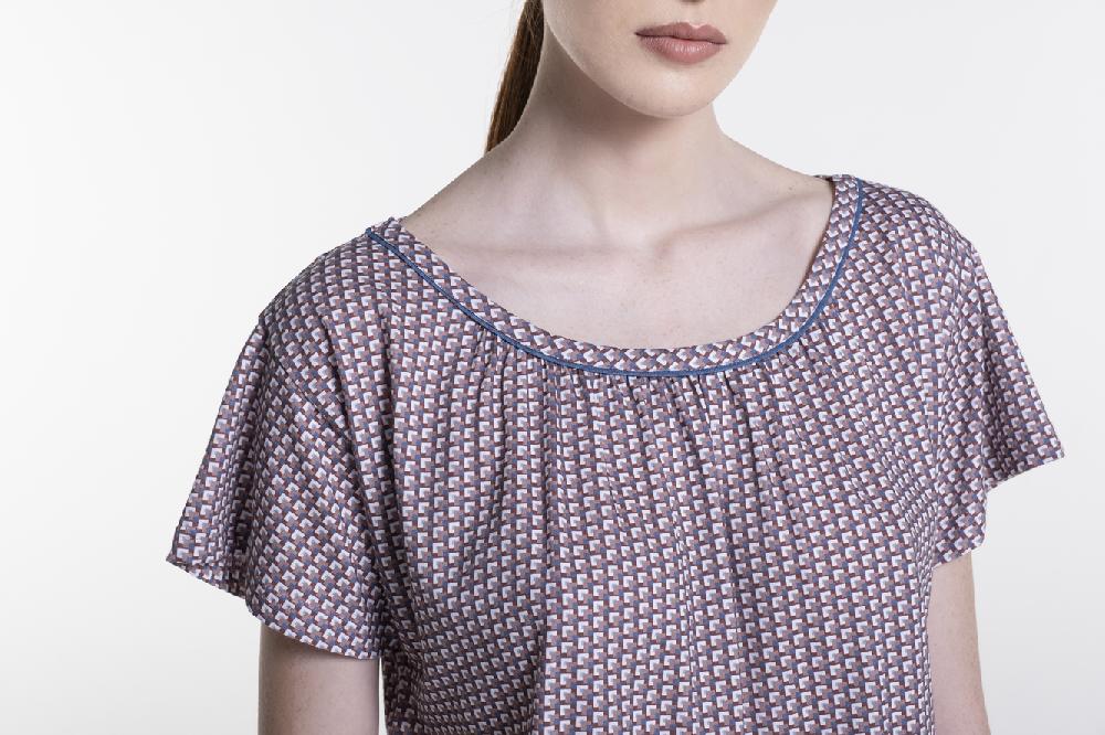 Verdiani Pigiama Jersey Cotone Stampa Moda