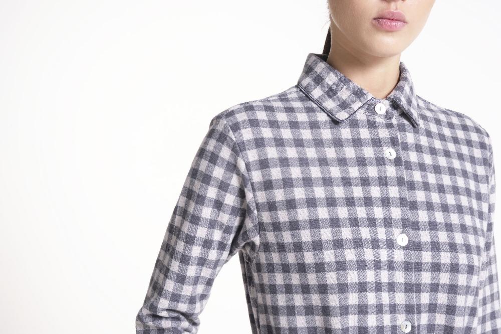 Verdiani Abito Jacquard Vichy Fino Al -60%