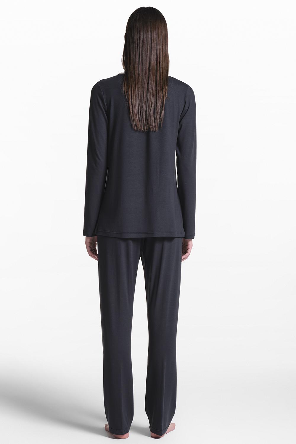 Verdiani Pigiama Micromodal Tencel In Linea