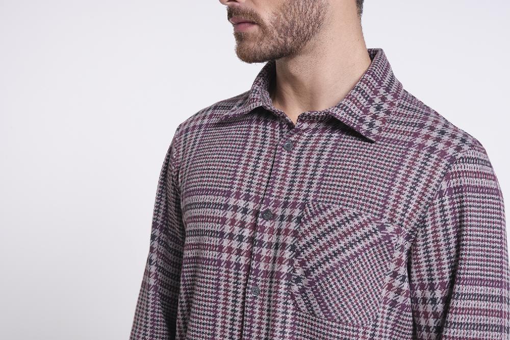 Verdiani Pigiama Punto Milano Jacquard Sottocosto