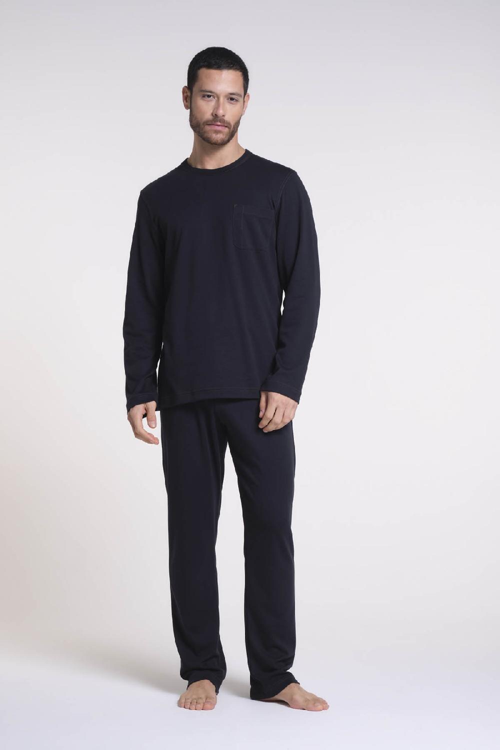 Verdiani Pigiama Interlock Cotone In Vendita