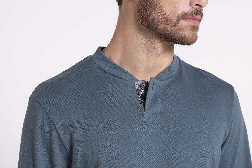 Verdiani Pigiama Interlock Cotone e Flanella Vendita Calda