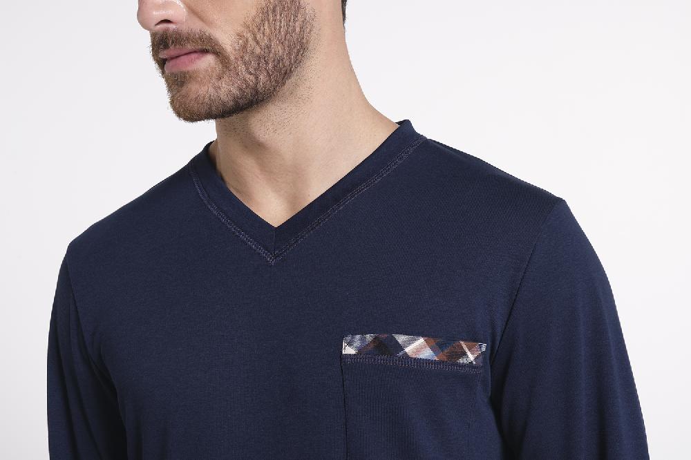 Verdiani Pigiama Interlock Cotone e Flanella In Saldo
