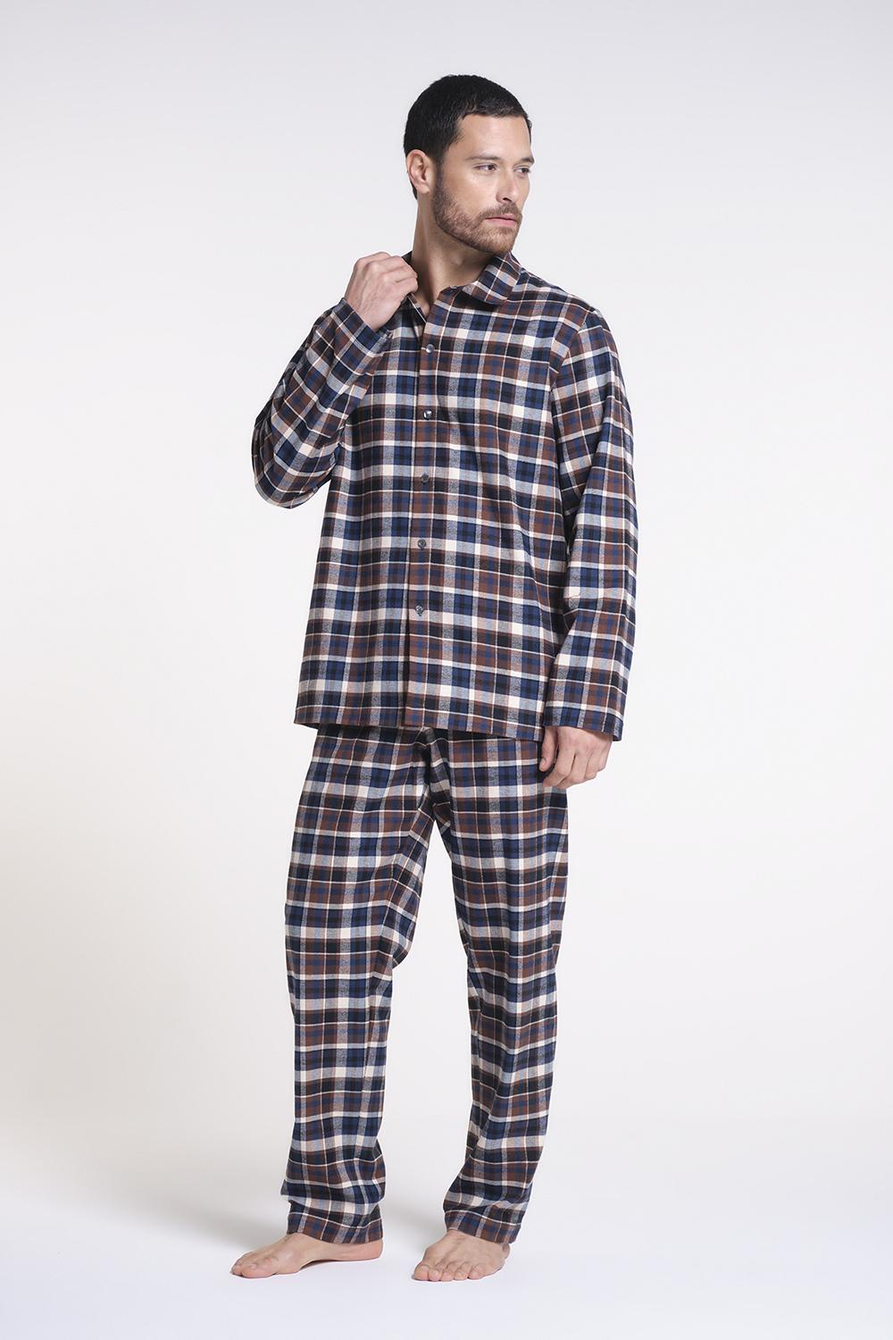 Verdiani Pigiama Flanella Cotone Moda