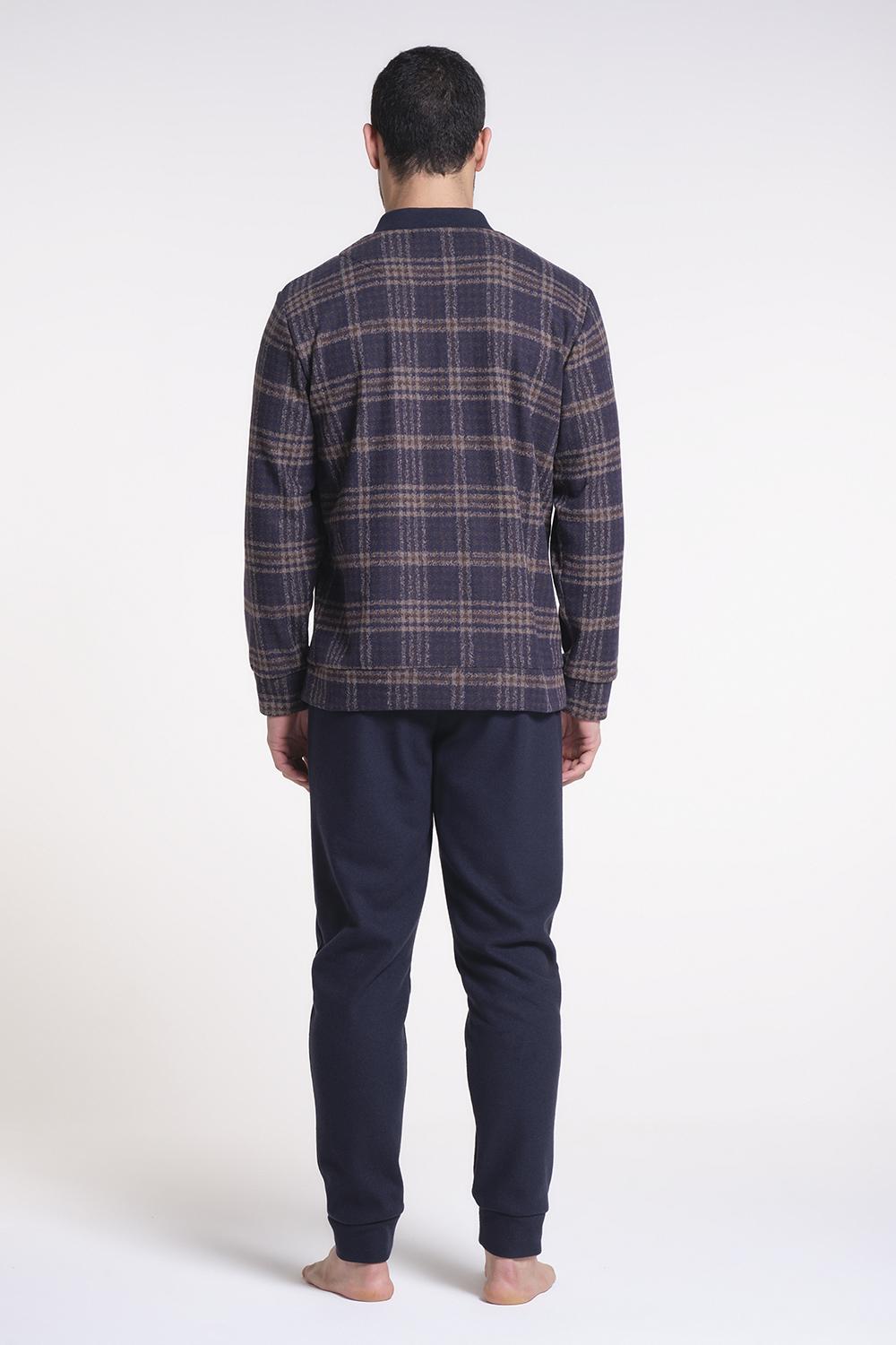 Verdiani Pigiama Punto Milano Jacquard Italia